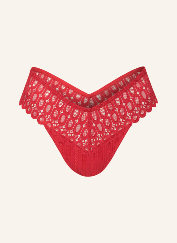 PrimaDonna TWIST High-waisted thong LOS AYALA RED