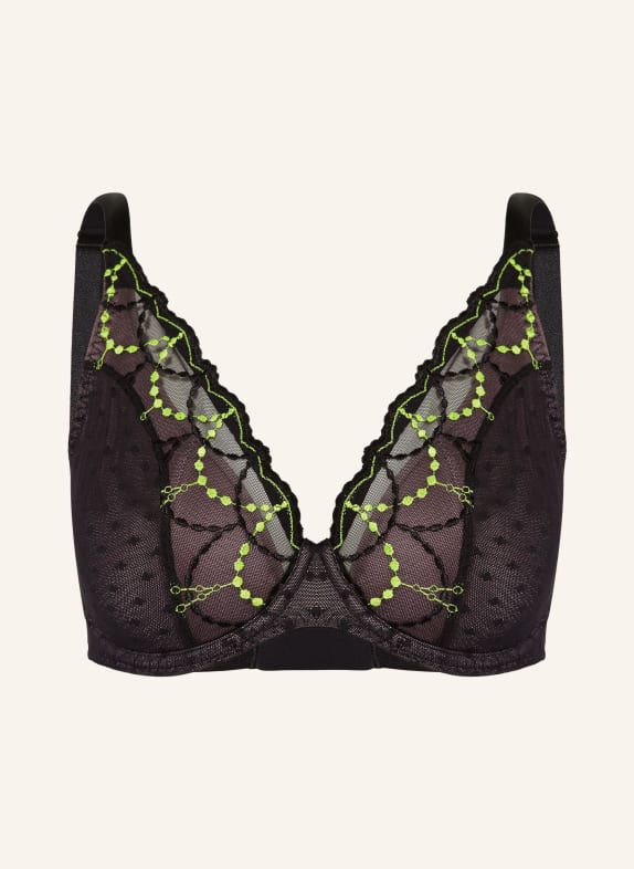 PrimaDonna Schalen-BH TEPITO SCHWARZ/ NEONGELB