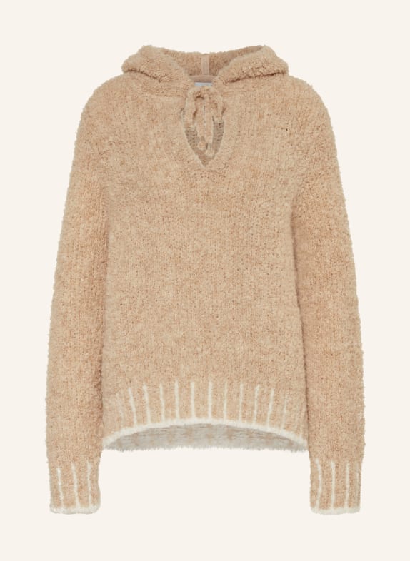 FrogBox Pullover mit Alpaka BEIGE