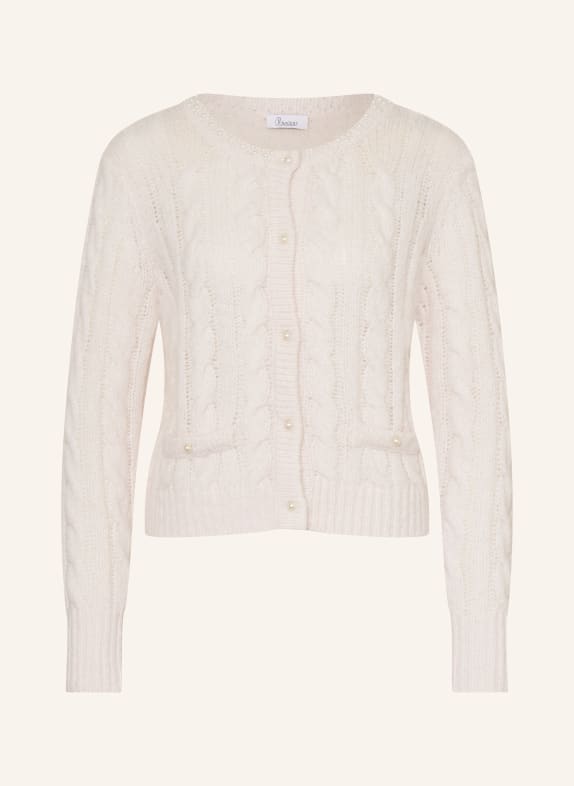 Princess GOES HOLLYWOOD Strickjacke mit Schmuckperlen HELLROSA
