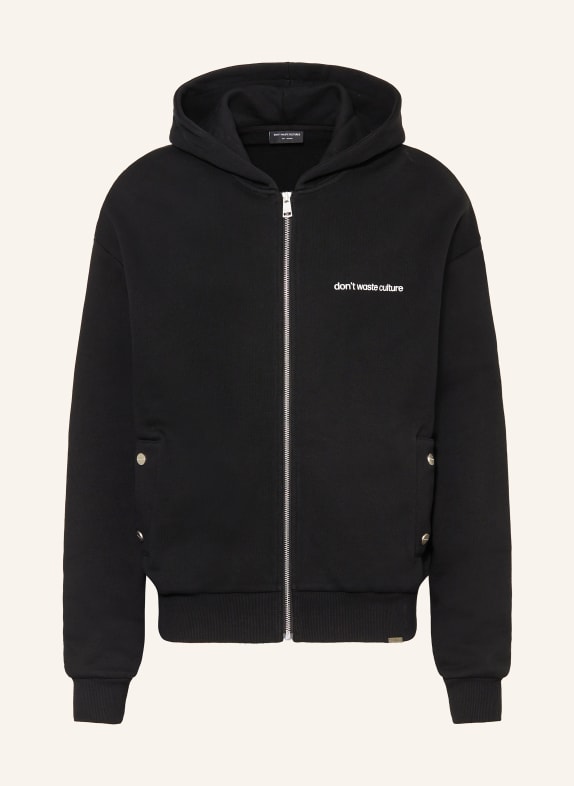 don't waste culture Oversized-Sweatjacke ALE MAISON SCHWARZ