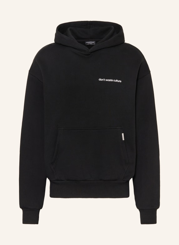 don't waste culture Oversized hoodie DYLAN BLACK