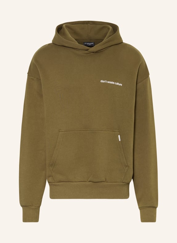 don't waste culture Oversized hoodie NURLAN KHAKI