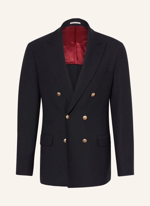 BRUNELLO CUCINELLI Tailored jacket slim fit DARK BLUE