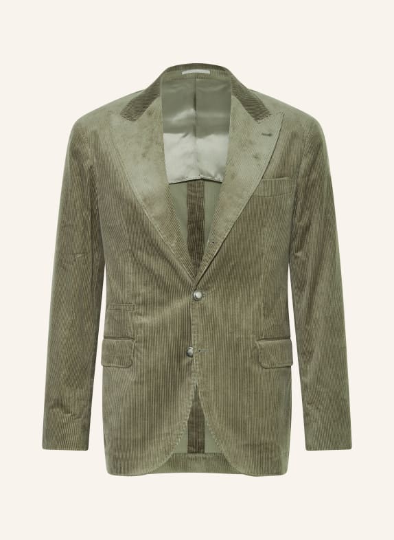 BRUNELLO CUCINELLI Corduroy blazer regular fit DARK GREEN