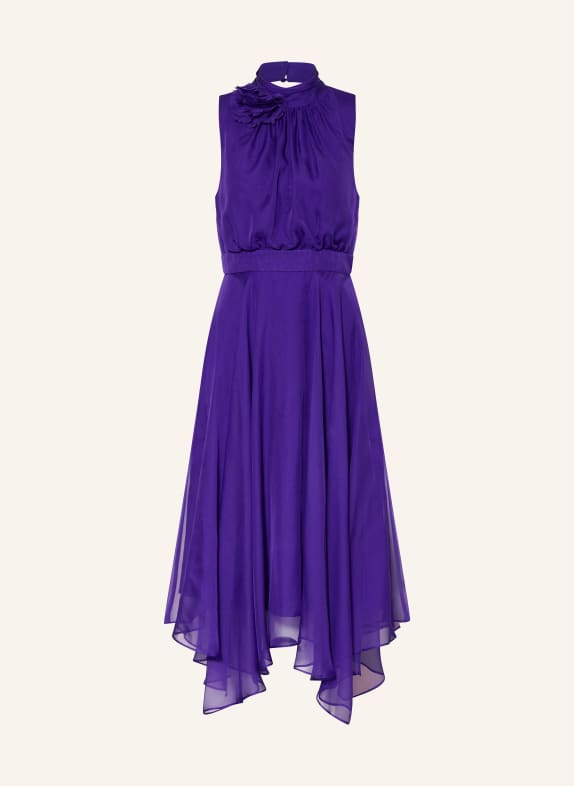 Phase Eight Dress LUCINDA with cut-out DARK PURPLE