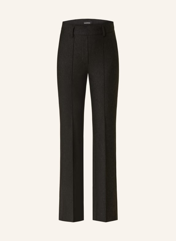 CAMBIO Bootcut-Hose FRANCOISE DUNKELGRAU