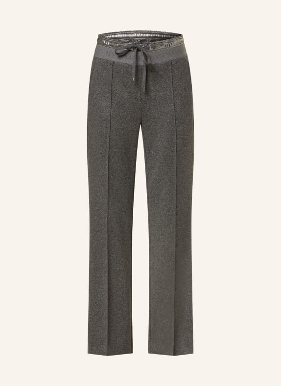 CAMBIO Hose AVA im Jogging-Stil DUNKELGRAU