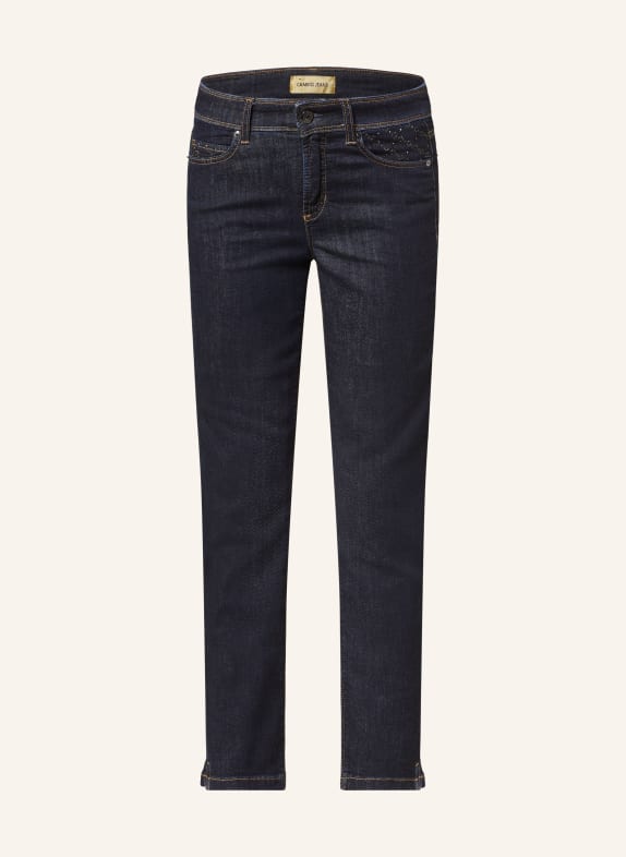 CAMBIO Skinny Jeans PIPER mit Schmucksteinen 5006 modern rinsed