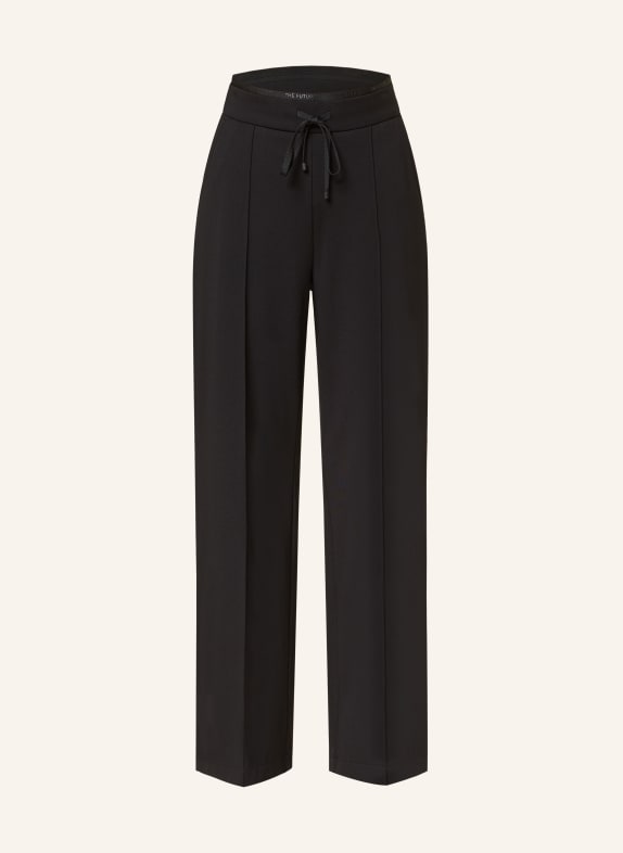 CAMBIO Marlenehose AVA mit Schmucksteinen SCHWARZ