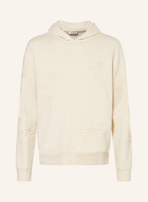 SANDRO Hoodie ECRU