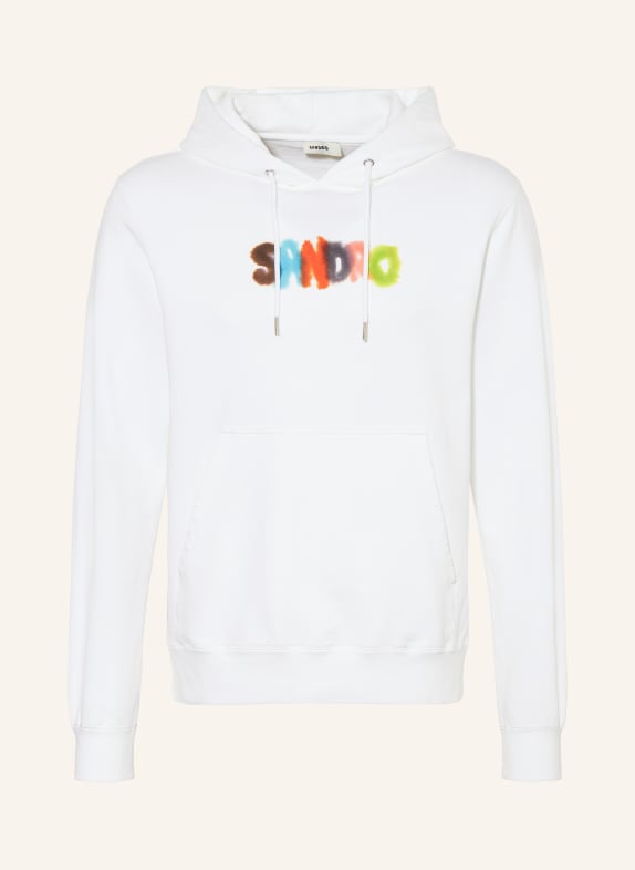 SANDRO Hoodie WEISS