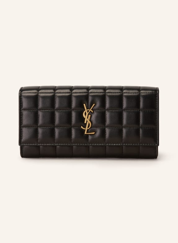 SAINT LAURENT Geldbörse SCHWARZ