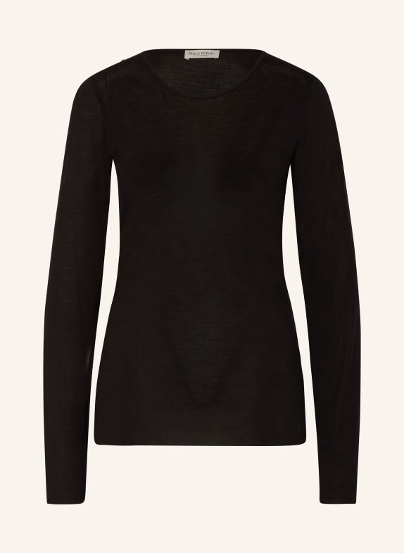 Marc O'Polo Longsleeve SCHWARZ