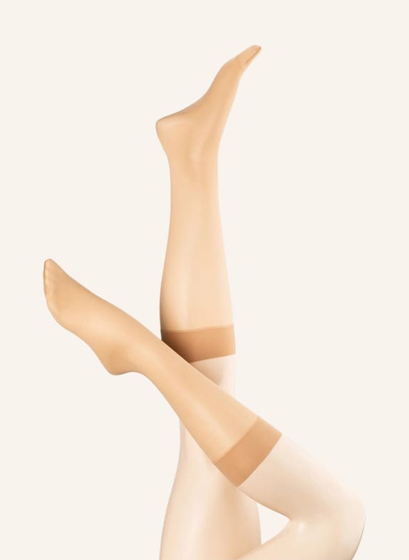 Wolford 3er-Pack Fein-Kniestrümpfe SATIN TOUCH  4273 COSMETIC