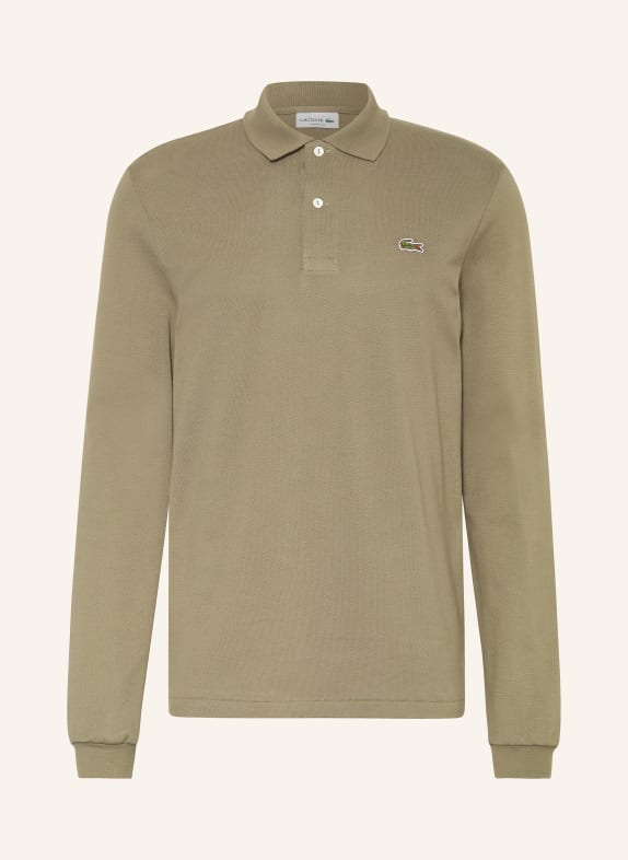 LACOSTE Piqué-Poloshirt Classic Fit KHAKI