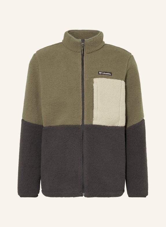 Columbia Kurtka z polaru MOUNTAINSIDE KHAKI/ CZIEMNOSZARY/ KREMOWY