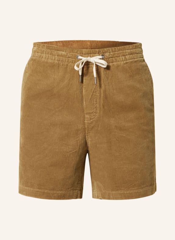 POLO RALPH LAUREN Cord-Shorts Classic Fit OLIV