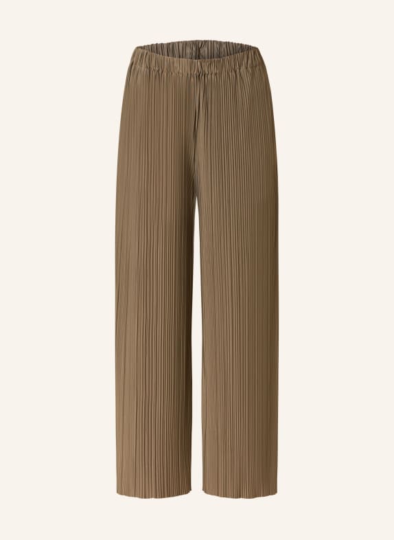 SAMSØE  SAMSØE Plisseehose UMA KHAKI