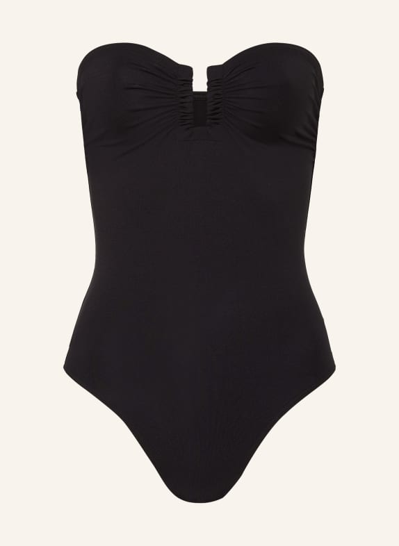 ERES Bandeau swimsuit CASSIOPÉE BLACK