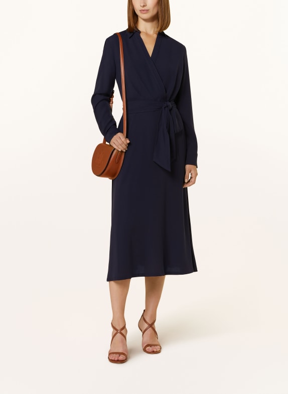 LAUREN RALPH LAUREN Kleid TRIPLE DUNKELBLAU