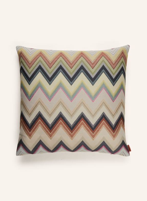 MISSONI Home Dekokissen AGADIR mit Daunenfüllung HELLGRÜN/ PETROL