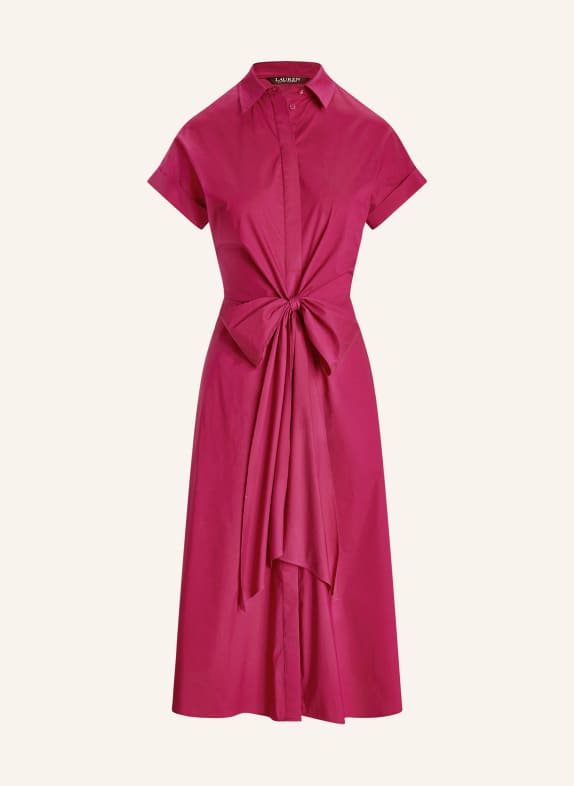 LAUREN RALPH LAUREN Hemdblusenkleid FUCHSIA