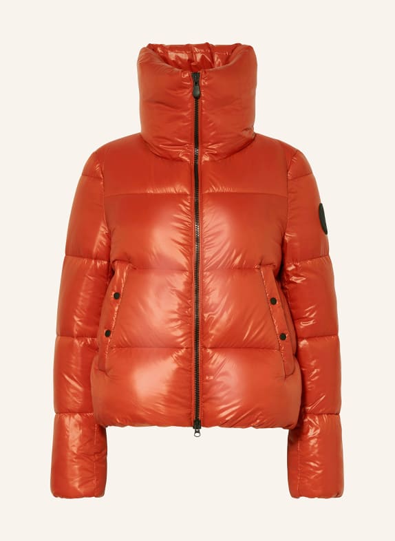 SAVE THE DUCK Quilted jacket LUCK ISLA  ORANGE