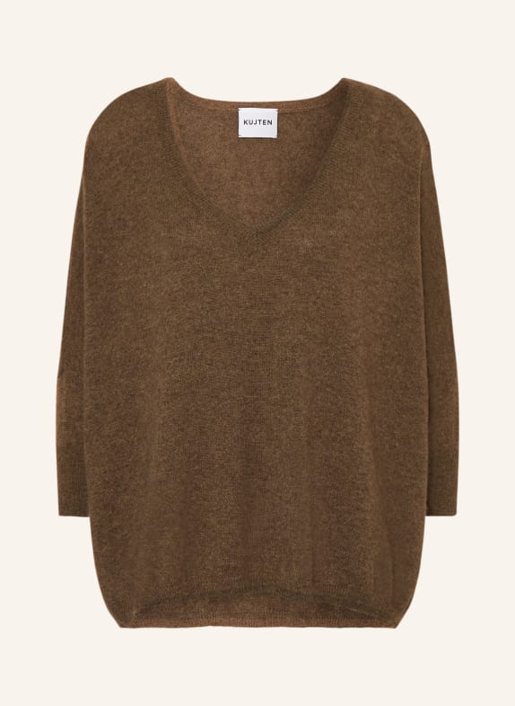 KUJTEN Cashmere pullover MINIE OLIVE