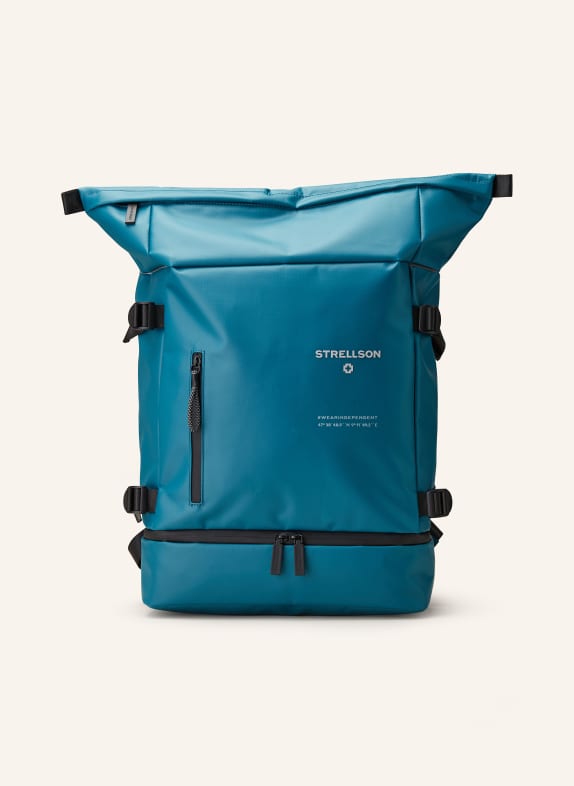 STRELLSON Backpack STOCKWELL 2.0 with laptop compartment TEAL