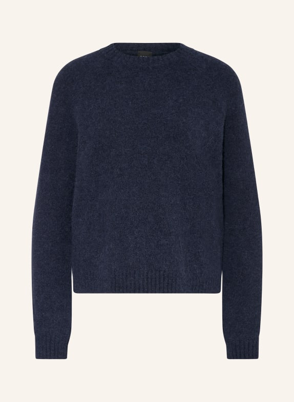 BOSS Sweater FEBISAN with alpaca  DARK BLUE