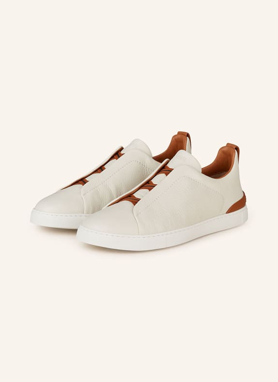 ZEGNA Sneakers WHITE/ COGNAC