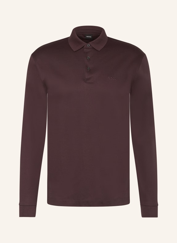 BOSS Jersey-Poloshirt PADO DUNKELROT