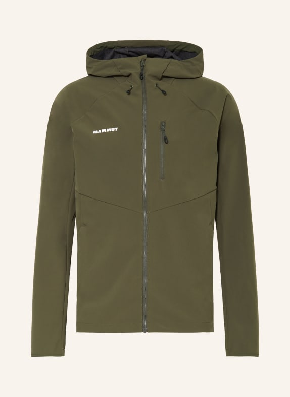 MAMMUT Softshell jacket ULTIMATE COMFORT DARK GREEN