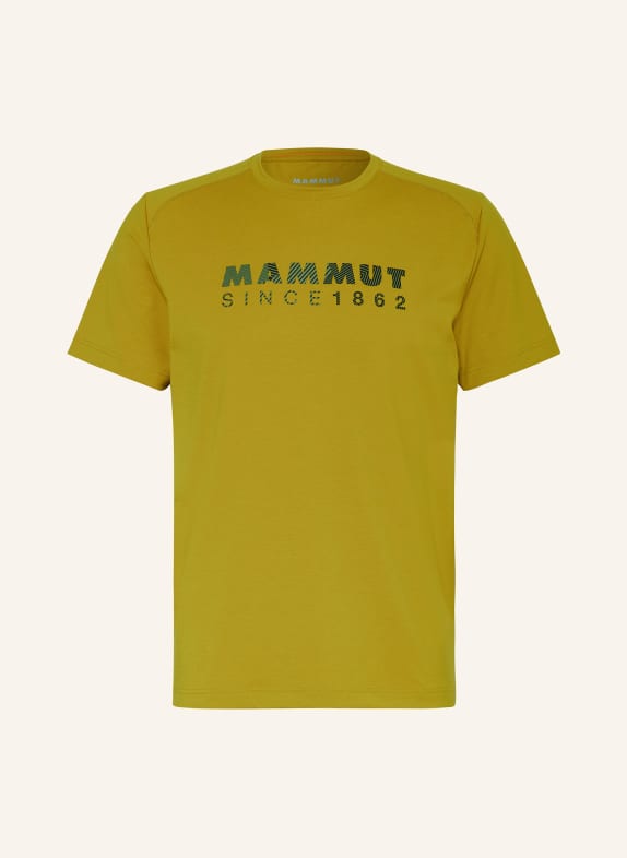 MAMMUT T-shirt TROVAT JASNOZIELONY