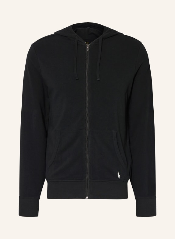 POLO RALPH LAUREN Lounge-Sweatjacke SCHWARZ