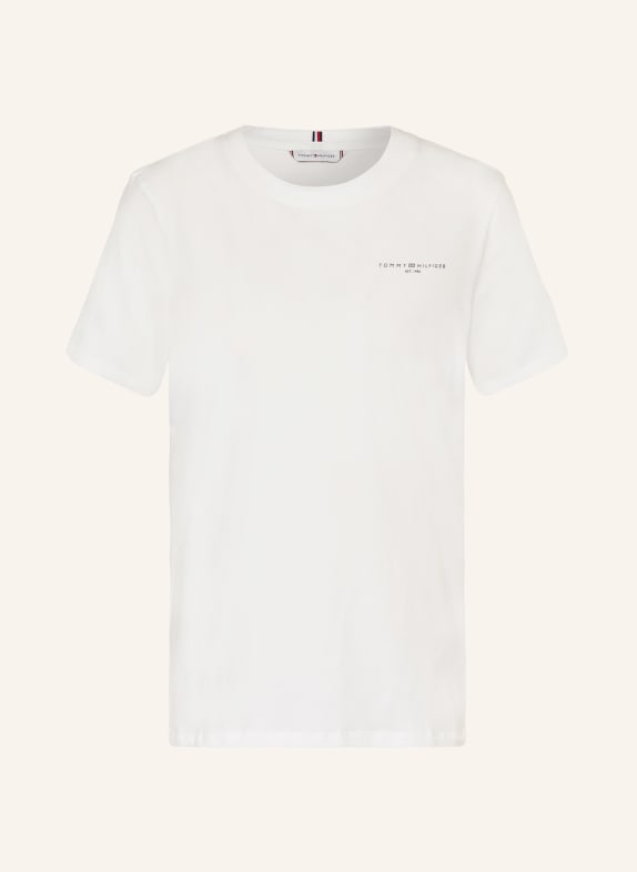 TOMMY HILFIGER T-shirt BIAŁY