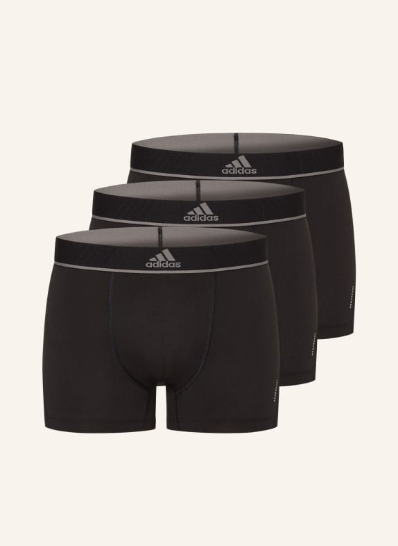 adidas 3-pack boxer shorts ACTIVE MICRO FLEX ECO BLACK