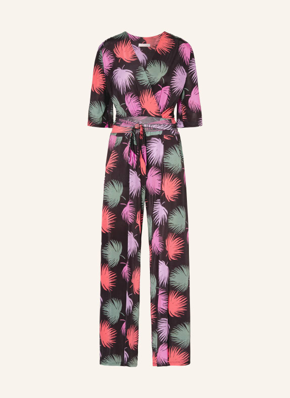 marivie Jumpsuit READY! SCHWARZ/ OLIV/ ROSA