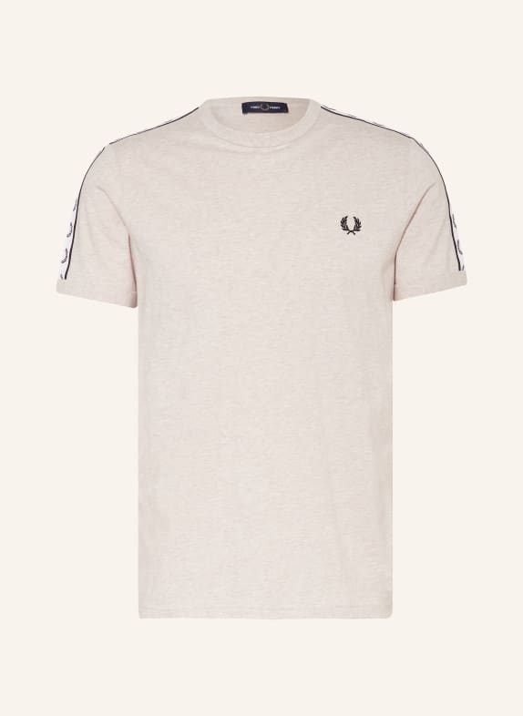 FRED PERRY T-shirt JASNOBRĄZOWY