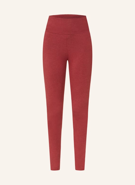 American Vintage Leggings YPAWOOD DARK RED