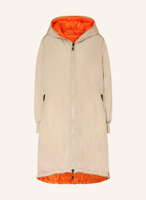 No.1 Como Parka NORA reversible BEIGE/ ORANGE