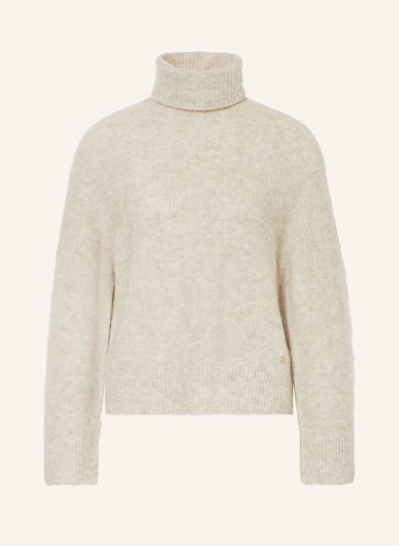 MOS MOSH Rollkragenpullover AIDY mit Alpaka CREME