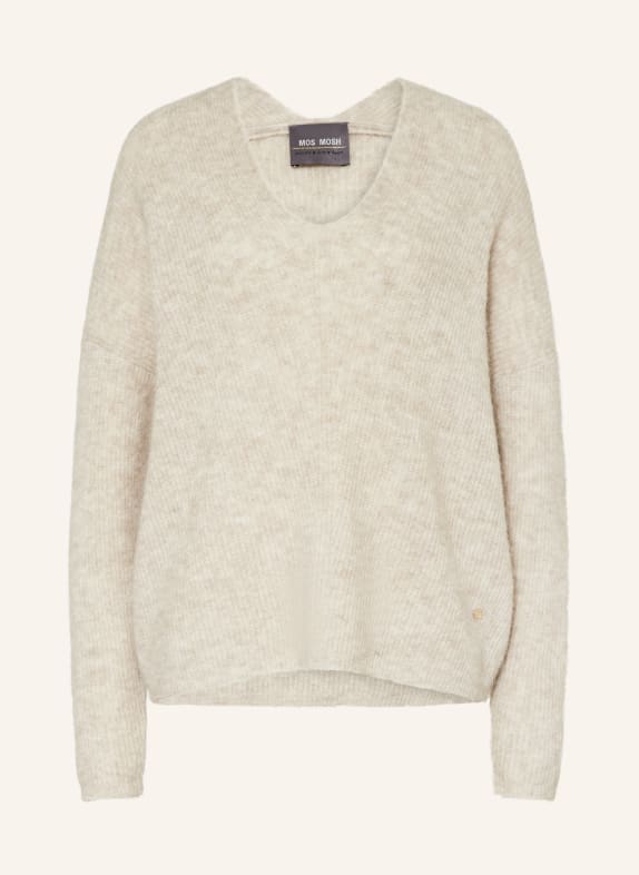 MOS MOSH Pullover THORA mit Alpaka CREME