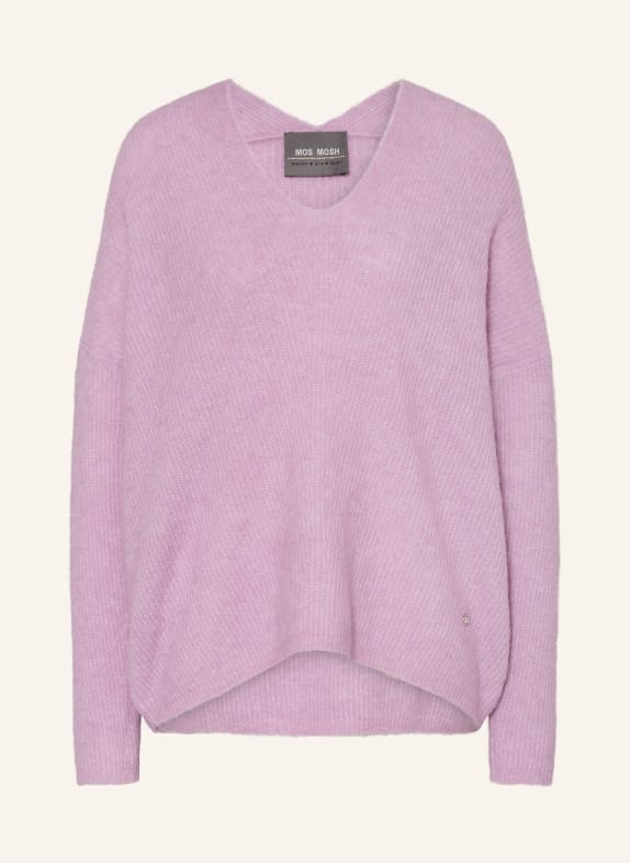 MOS MOSH Pullover THORA mit Alpaka LILA