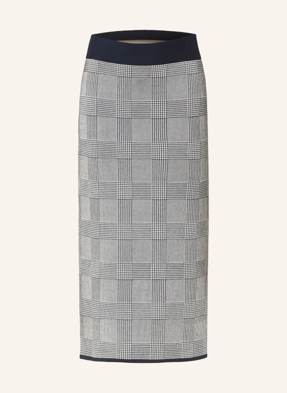 BOSS Knit skirt FURELIA GRAY/ BLACK