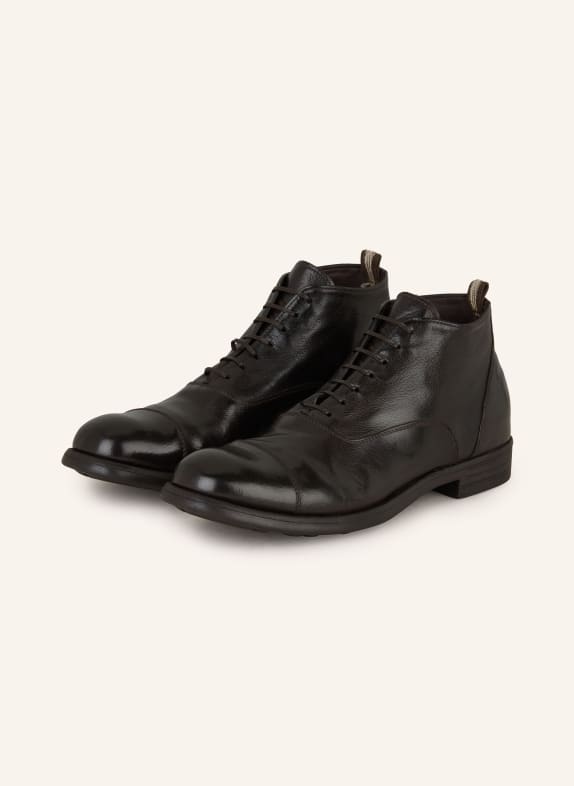 OFFICINE CREATIVE Lace-up boots CHRONICLE/057 DARK BROWN