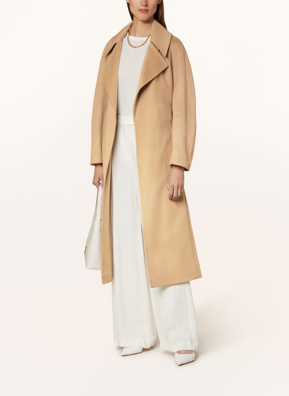 DRYKORN Wool coat ALPERTON LIGHT BROWN