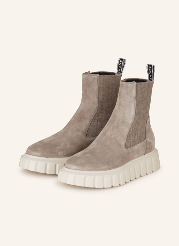 VOILE BLANCHE Chelsea-Boots GRENELLE GRAU
