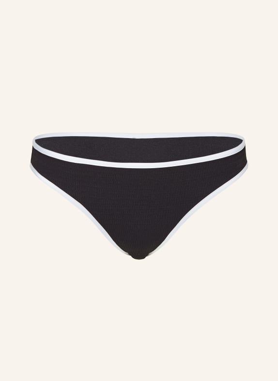 SEAFOLLY Basic-Bikini-Hose BEACH BOND SCHWARZ/ WEISS
